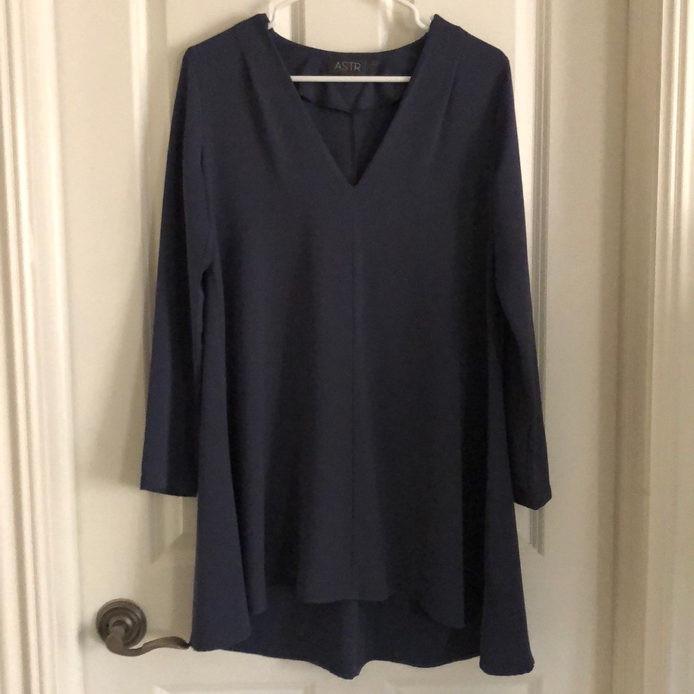 ASTR Blue/Gray Dress